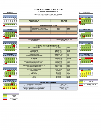 GS-Academic Calendar SY2022-2023