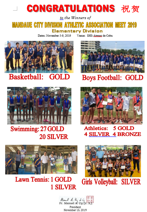 Mandaue City Division Athletic Association Meet 2019 Elementary Division