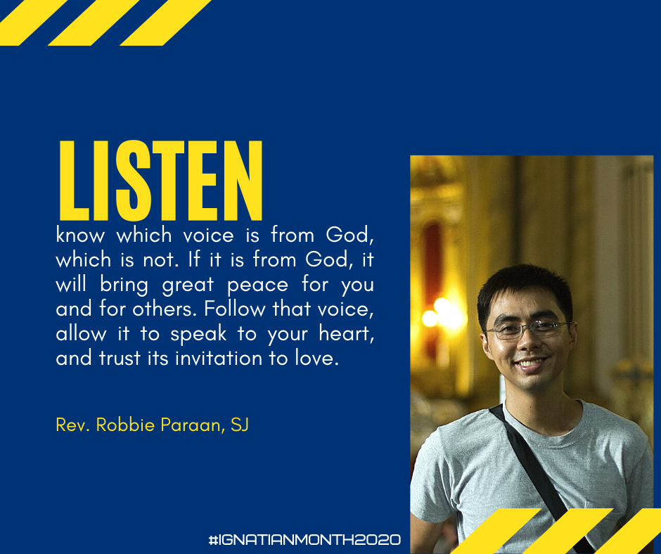 What would St Ignatius Say to the Youth of Today ? by Rev. Robbie Paraan, SJ